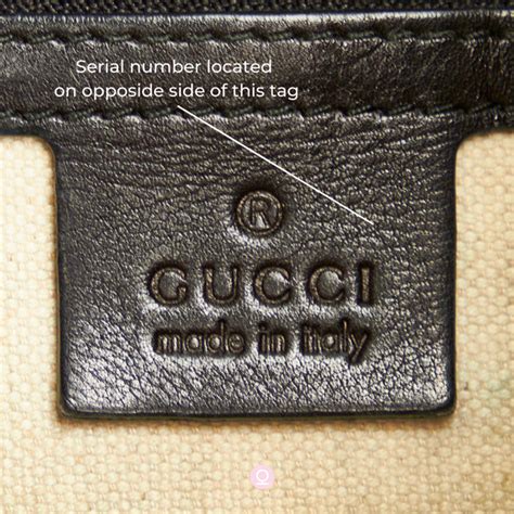 gucci numero serie|couture gucci serial numbers.